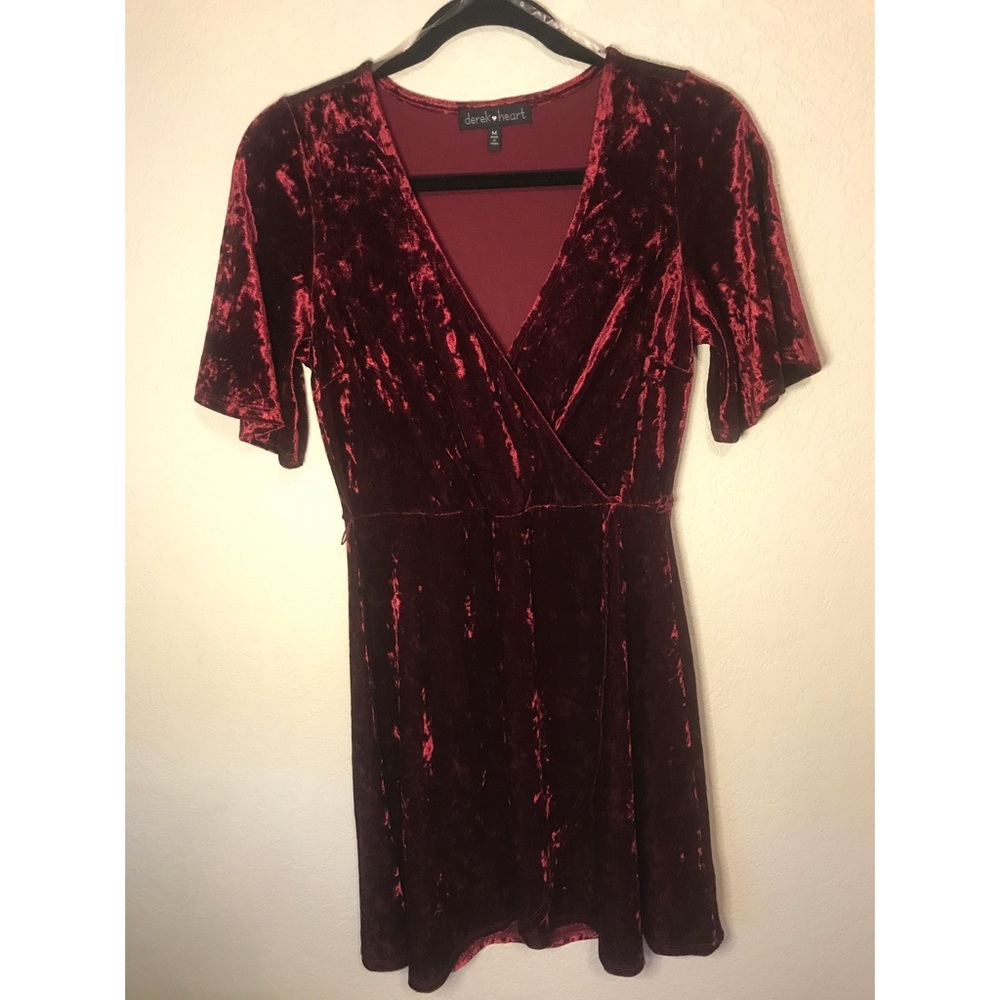 Velvet Maroon Dress